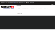 Tablet Screenshot of namesfx.co.uk